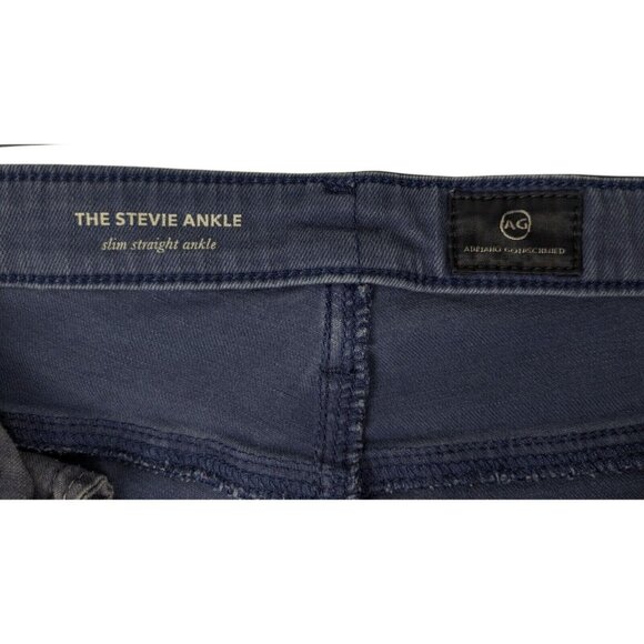 Adriano Goldschmied The Stevie Ankle Slim Straight Leg Womens 27R/28 Blue Jeans - Picture 7 of 10